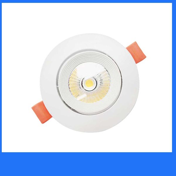 Downlights Kayan Led Downlight 5W 9W 12W 15W 18W Gömülü Dairesel Tavan Lambası 220V-240V Kapalı Aydınlatma Sıcak Beyaz Soğuk