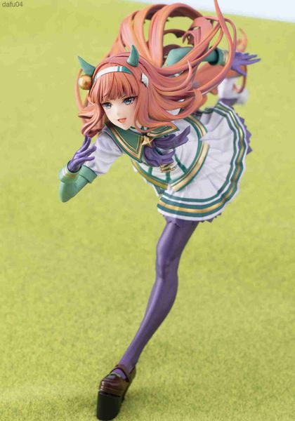 Anime Manga Garage Kit Figur Harz weiß Modell Pferd Mädchen Pretty Derby Silent Suzuka L230522