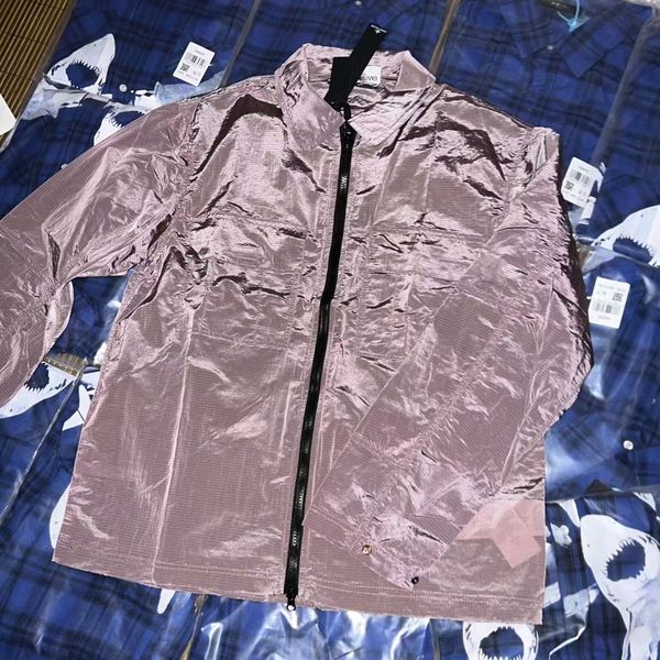 St0ne Is1and Camicie nere firmate Giacca estiva leggera da esterno giacca da pesca alpinismo per uomo e donna abbigliamento per il tempo libero all'aperto