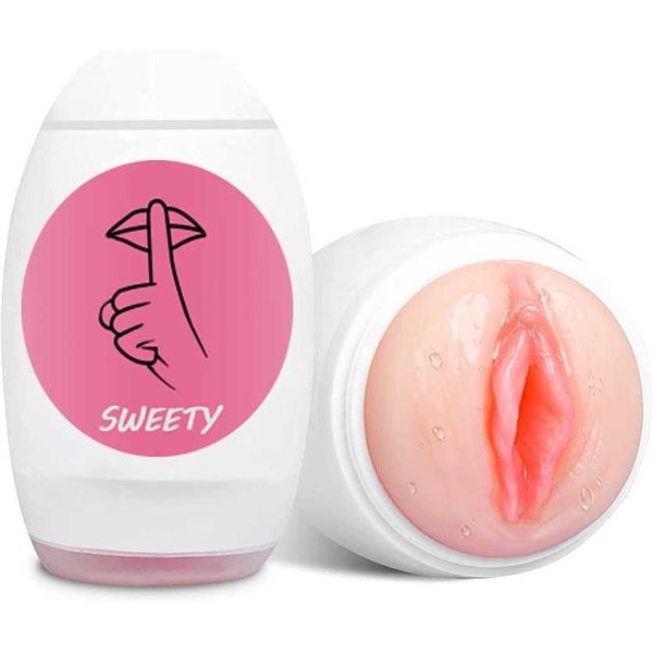 factory outlet Maschio Yaluye Pocket Pussy Egg con realistico uomo / adulto super morbido elastico portatile e riutilizzabile giocattolo del sesso maschile divertente tasca da uomo