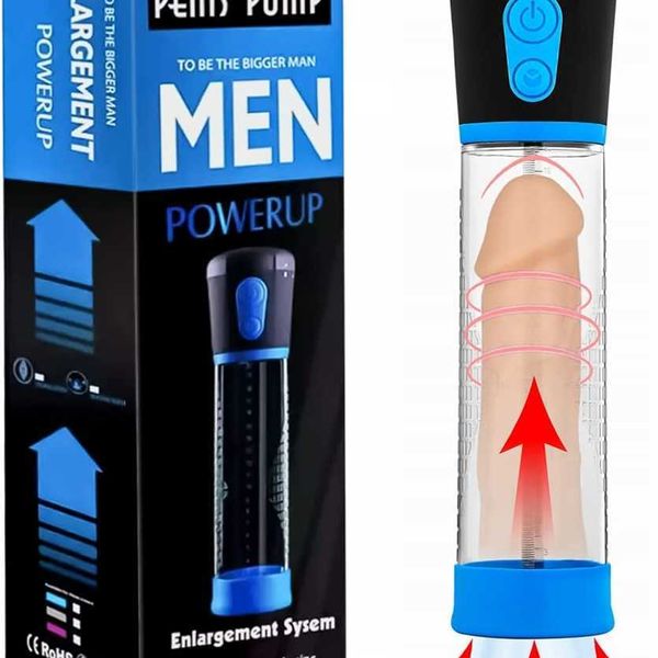 Bomba de fábrica Pump Automatic A vacuum Extension com sucção e brinquedos sexuais de bomba masculinos maiores