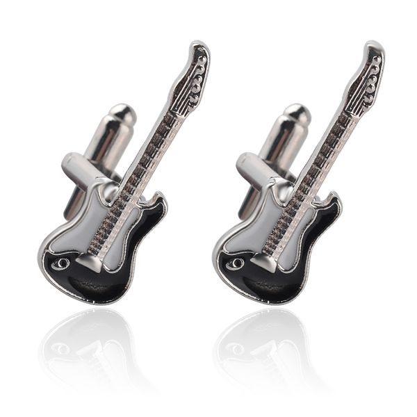 Guitar Cuff Links Moda Musical Instruments