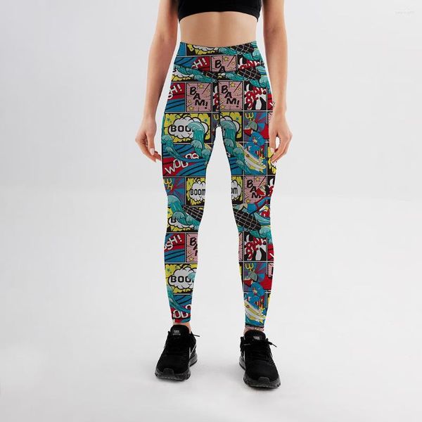 Leggings femininas Cantura alta