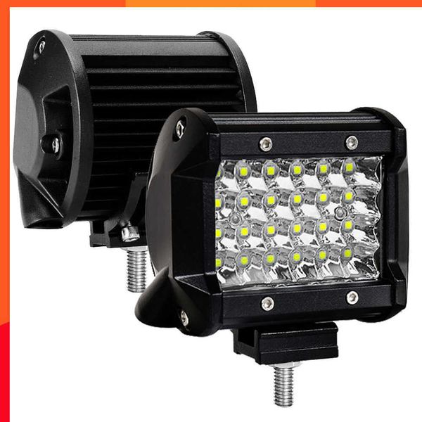 Nuovo 2/1Pcs HA CONDOTTO LA Luce del Lavoro 54W/72W Riflettore Auto Faro Per Fuoristrada Camion Trattore barca 12/24V Fendinebbia Luci di Guida Notturna