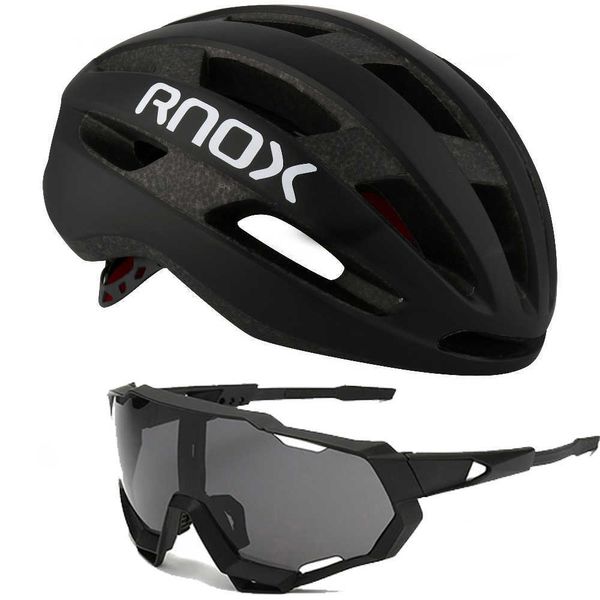 Велосипедные шлемы Rnox воздух дышащий велосипедный шлем в городской безопасности Ультра -освещенный шоссе велосипед