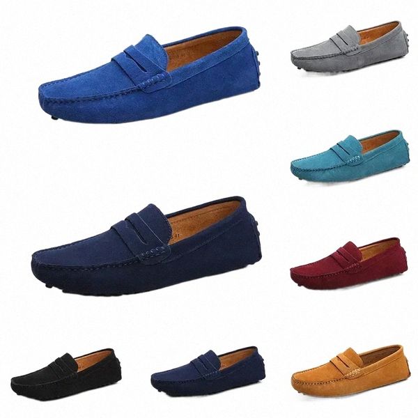 Männer Freizeitschuhe Espadrilles Triple Black Navy Braun Weinrot Taupe Grün Himmelblau Burgund Herren Turnschuhe Outdoor Jogging Walking Hotsale Nine A7PC #