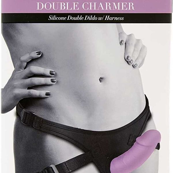 Factory Outlet Double Charmer Advanced Silicone Twin Set Penetrating Strap Chest StrapS geeignet für oderW CouplesSili coneGspo tProst ateAdult rap Safet yBel