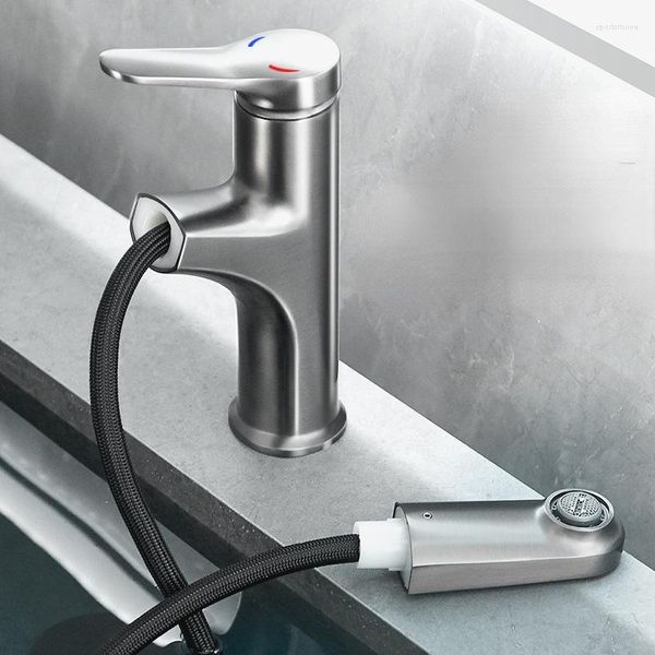 Rubinetti per lavabo da bagno Led Ottone Rubinetto per vasca da bagno moderno in ottone Accessori per accessori infissi Miscelatore Scaldabagno Rubinetto a cascata Bronzo