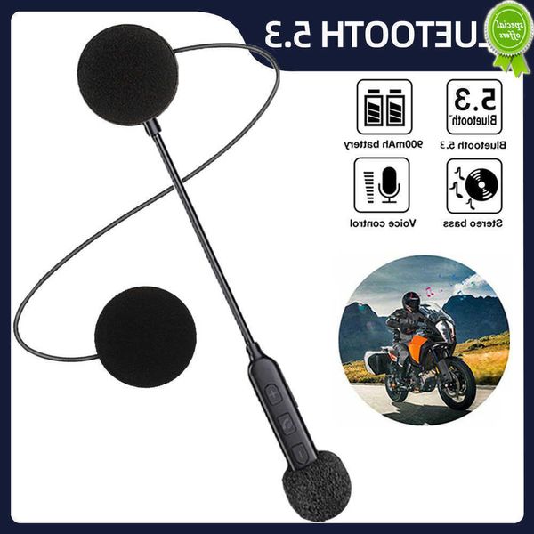 Araba Yeni Bluetooth Motosiklet Kask Kulaklığı BT5.3 Kablosuz Binicilik Kulaklık Anti-Müdahale Motor Bisiklet Handfree Kayak Kulaklık