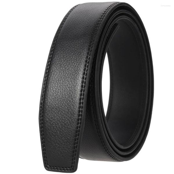 Gürtel Männer Gürtel Strap Mode Luxus 3,5 cm Kuh Echtes Leder Streifen Automatische Schnalle Taille Für 110-130 cm (nur Gurt)