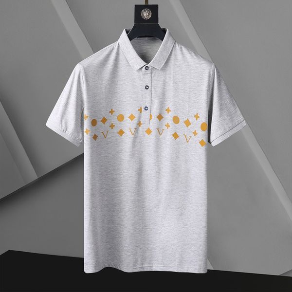 Mens Stylist Polo Shirts Luxury Italy Men Abbigliamento Manica corta Moda Casual T-shirt estiva da uomo Molti colori sono disponibili Taglia yyd