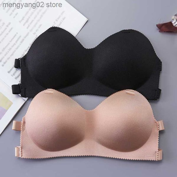 Reggiseni Reggiseni senza spalline Intimo senza spalline Top Abbigliamento donna Reggiseni invisibili Sexy Traspirante Moda Morbida e confortevole Lingerie T230522