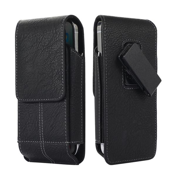 Capa magnética do telefone celular com clipe de cinto para iPhone 14 Pro Max Holster Phone Bolet Belt Holder for Men