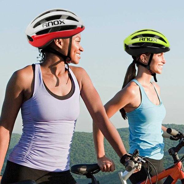 Capacetes de ciclismo Novo Rnox Aero Bike Road Bike Helmet Safety Ultralight Mtb Bike City Capace