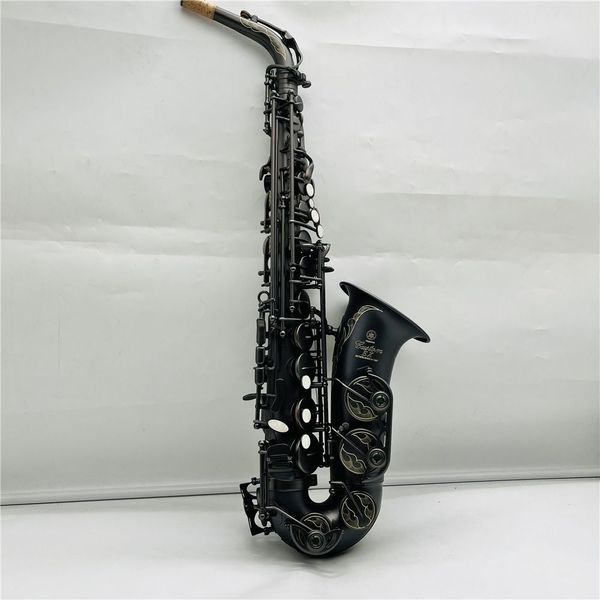 YAS-875EX Altsaxophon Eb Tune Schwarz vernickelte professionelle Holzblasinstrumente mit Saxophonkoffer-Zubehör