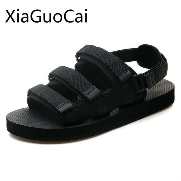 Sandalen Offizielle Website Herren Flach Lässig Strand Freizeit Unisex Outdoor Gummi Paar Sommer 230520