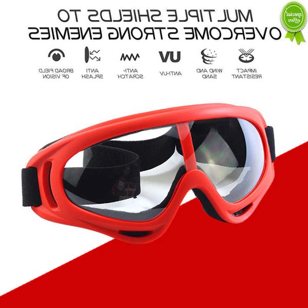 Auto Neue Motorrad 8 Farben Gläser Winddicht Staubdicht Anti Glare Bike Motocross Sonnenbrille Sport Ski Brille UV Schutz Getriebe