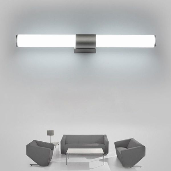 Duvar lambası Modern LED lambalar Minimalist 85-265V Işıklar Armatürler Oturma Odası Başucu Sconce Banyo Aynası 12W 16W 22W