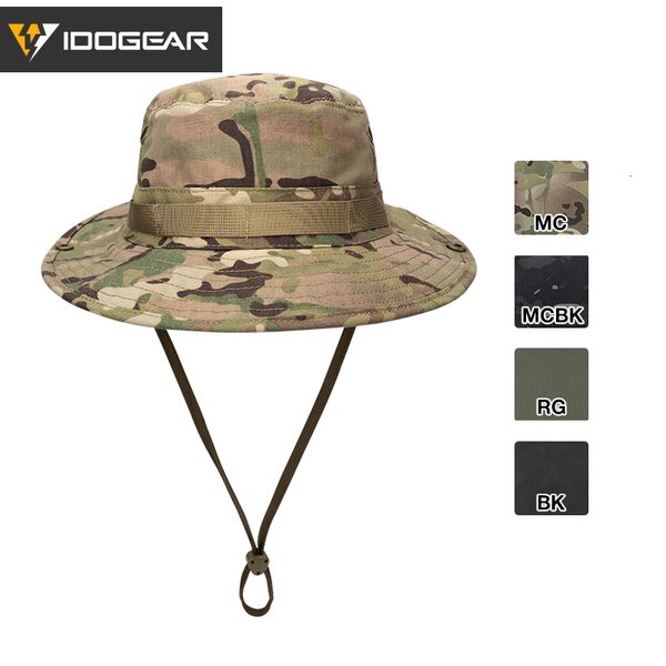 Cappelli da esterno IDOGEAR Tactical Bonne Hat Military Commander Camo Hat Regolabile 3620 230520