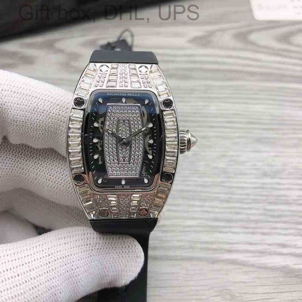 RM007 SUPERCLONE Superclone Orologi Orologio da polso Designer Luxury Mens Orologio meccanico Richa Milles Weska Barrel Diamond Red Lip Rm007 Women's Sky Star Trend XV05