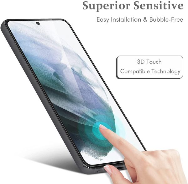 Protezione dello schermo del telefono cellulare per Samsung Galaxy A04 A03 Core A03S A037G A02 A01 A025F Pellicola protettiva a copertura totale in vetro temperato