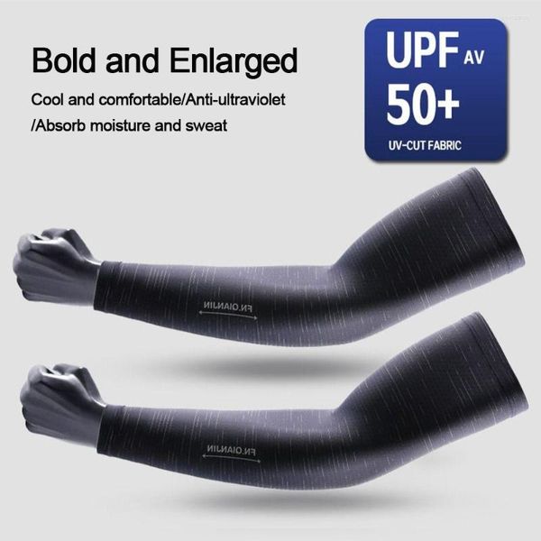 Fingerlose Handschuhe, Sportbekleidung, schnell trocknend, atmungsaktiv, für den Sommer, kühlende Armabdeckung, UV-Schutz, Schutzärmel