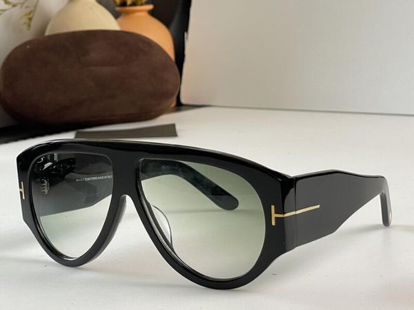 5a óculos tf ft1044 bronson óculos desconto designer óculos de sol para homens mulheres 100% uva/uvb com óculos saco caixa fendave ft5401