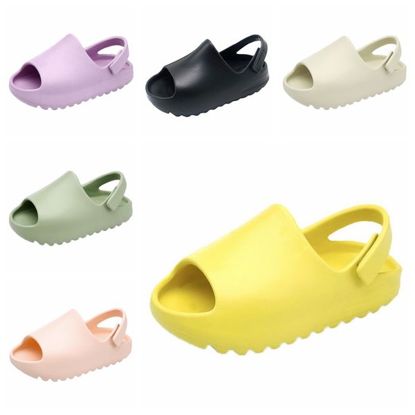 2023 Sandalen Sommer Baby Kleinkind Kinder Erwachsene Slip-On Jungen Mädchen Schaum Strand Rutschen Candy Farbe Kinder Leichte Atmungsaktive Größe 26-35