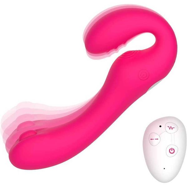 O vibrador do clitóris de ponto de saída da fábrica é adequado para o controle remoto de controle remoto e o vibrador sem cinto duplo Ith1 0t Appinga IbrationM Odeswa terproofcl iteRoralst