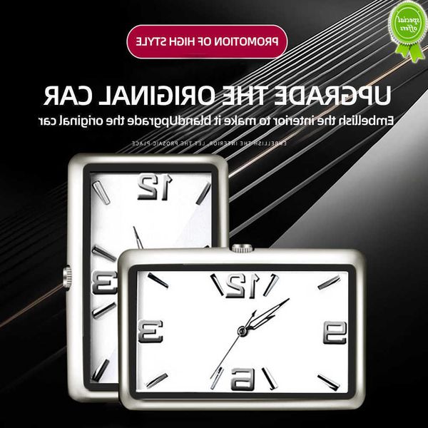 Автомобиль New Fashion Mini Mini Car Clocks Интерьерные запчасти измерительные измеряния автокварные часовые часы на мотоцикле