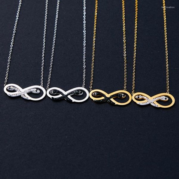 Цепи 1pcs Serpentine Cring Cring Pendant Senderse Steel Steel Collese для женщин