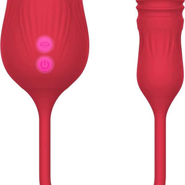 fábrica shibari 3-em-1 mulheres rosa língua-n-cor-b-ceral brinquedo sexo de silicone à prova d'água para clitóris G-spot g-spot lambida