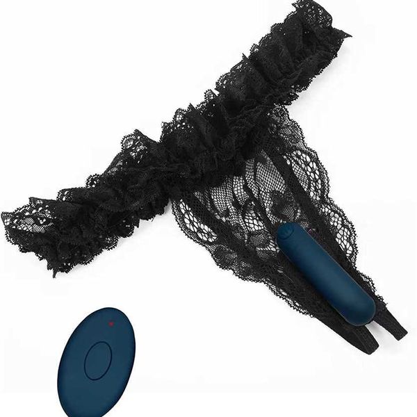 Massageador de vibração remota de fábrica -10 Viagens de velocidade VIILMENTE VIBRADOR RECULHADE VIBRADOR DE VIBRADOR DE MULHERES (azul)