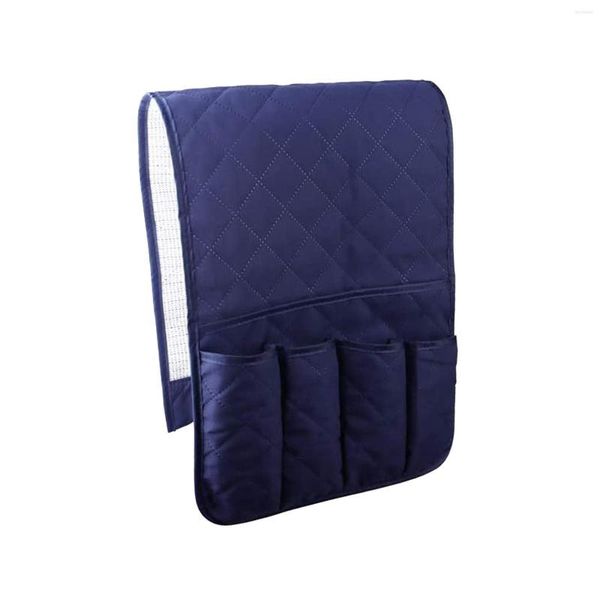 Sacos de armazenamento Suporte de cabeceira de cabeceira arrumada Economizando 5 bolsos Couch Couch Caddys Bolsa para Drinks Livros telefônicos caneta