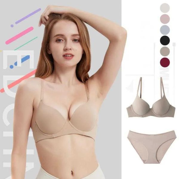 Hot Selling Big Chest Small Traceless Thin Underwear Women's Soft Steel Ring Reggiseno comodo che raccoglie e tiene tuta