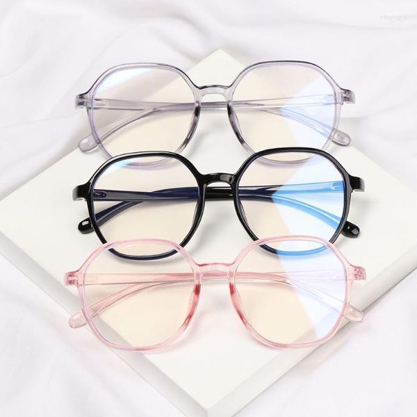 Óculos de sol 1pc Unissex Moda Ultralight Reading Glasses Anti-UV Rays Blue Raios Eyewear Presbiopic Goggles Far Sight 1.0- 4.0