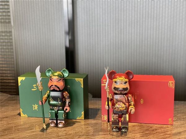 Popüler satan oyunlar 400% 28cm Edebiyat işlerinde Bearbrick ünlü karakterler pvc moda ayı figürleri koleksiyoncular için oyuncak sanat eser modeli dekorasyon oyuncakları