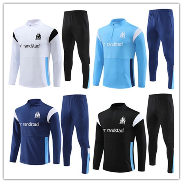 22 23 24 Chándal para hombre Top Qualitt kit de traje de entrenamiento del equipo de fútbol 2023 2024 hombres y niños chándales de fútbol jerseys chaqueta jogging conjuntos survetement foot chandal tuta