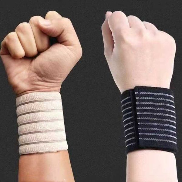 Supporto per il polso 1 pezzo di bendaggio elastico supporto per la mano regolabile autoadesivo traspirante staffa per cinturino da polso fitness per palestra per sicurezza sportiva P230523