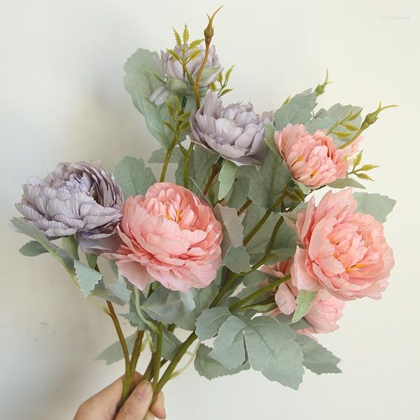 Flores decorativas 10pcs/lote fals