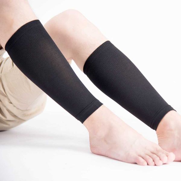 Supporto per caviglia 1 paio gamba calda elastica compressione ginocchio aperta per il trattamento delle vene varicose nel polpaccio formando calzini laureati P230523