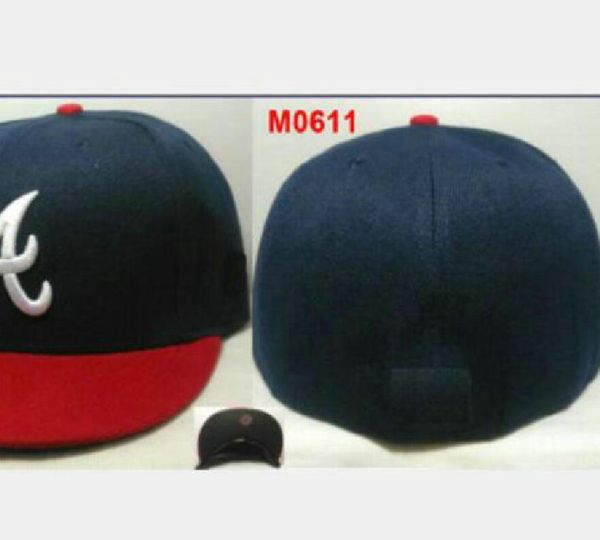 2023 maschile Atlanta Baseball Adattata Caps Ny La Sox Una lettera Gorras per uomini Donne Fashion Hip Hop Bone Hat Sumpback Sunback A6