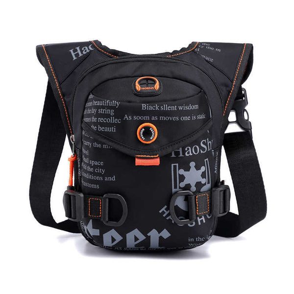 Neue Outdoor Radfahren Bein Tasche multifunktionale Sport Männer Brust Tasche tragbare Taille Tasche Messenger Tasche