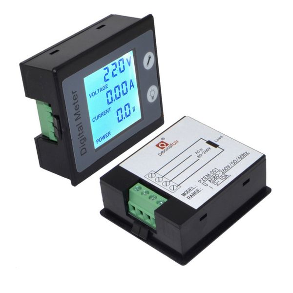 Schermo di visualizzazione Omnibearing STN Digital AC 80-260V 0-100A Volt Amp Watt Energy Panel Meter con bobina CT