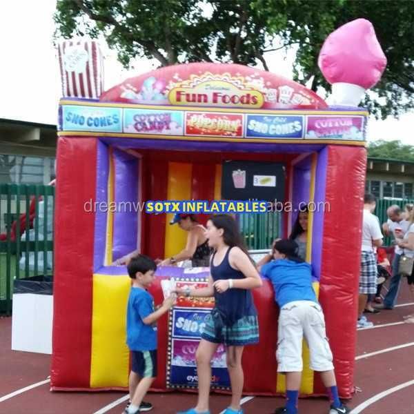 Cabine de limonada inflável de 3,5 m_Inflatable Cup_Booth cabine de limão inflável suporte de limonada inflável com as mãos para publicidade