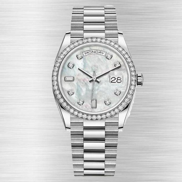 Mens Diamond Watch Seramik Çember Sınırlı Otomatik Saatler 40mm 41mm Mekanik Hareket Cam Sırt Spor Deniz Mansları Mavi Su Geçirmez Kollwatches Dhgate