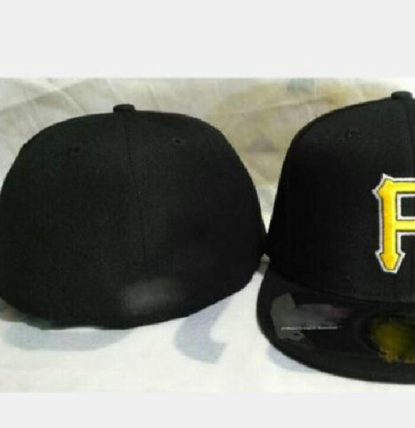 2023 Herren Pittsburgh Baseball Fitted Caps NY LA SOX P Brief Gorras für Männer Frauen Mode Hip Hop Knochen Hut Sommer Sonne Casquette Snapback A2