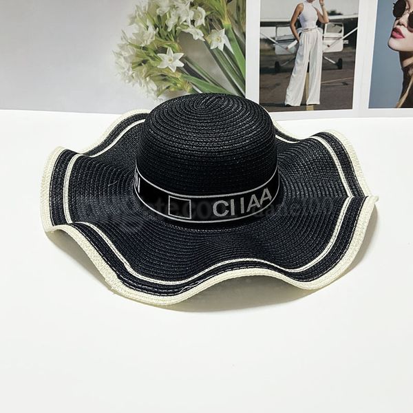 Atkı Setleri Kovboy Kova Şapka dalga Rahat Unisex Şapkalar Kadın Tasarımcı Şapkalar Sokak İçin Kot Baskılı Uygun Şapka Düz üst_voghion.com