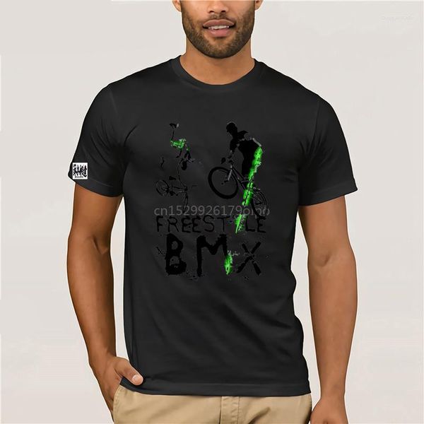 T-shirt da uomo Freestyle BMX - Camicia bianca Top Design sportivo Uomo Donna Bambini Taglie bambino