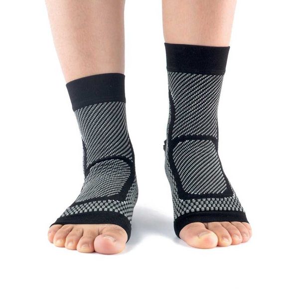 Unterstützung Knöchelstütze Kompressionsmanschette Fußfasziensocken für Achillessehnen- und Gelenkschmerzen P230523